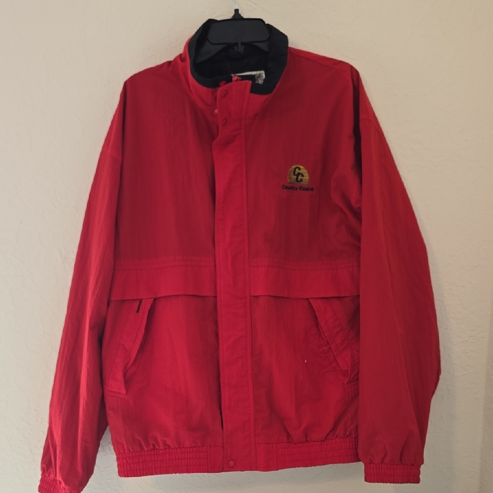 Gear For Sports Red Windbreaker Jacket